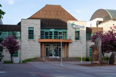 Ottawa, Kanada - 16 Mayıs 2024: Ottawa Belediye Binası