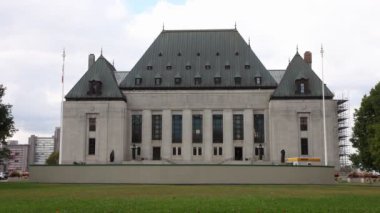 Ottawa, Kanada-1 Ekim 2024: Kanada Yüksek Mahkemesi binası