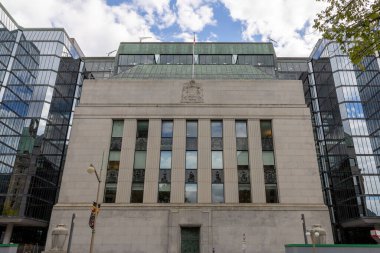 Ottawa, Kanada - 1 Ekim 2024: Kanada Merkez Bankası