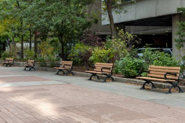 Ottawa, Kanada 'da Sparks Caddesi' ndeki banklar..