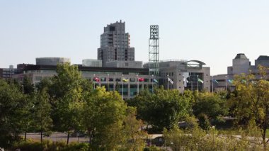 Ottawa, Kanada - 20 Eylül 2024 Ottawa belediye binası. Kanada 'nın başkentinin şehir merkezinde.