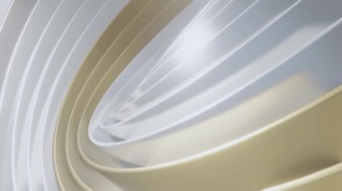 beyaz altın soyut eğri katman çizgili arkaplan