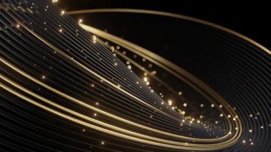 Siyah altın soyut geometrik lüks arka plan.