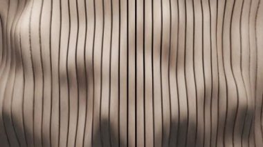 Koyu arkaplan üzerinde ışıldayan parlak çizgiler oluşturarak pürüzsüz dalgalı desenler oluşturur..