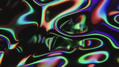 Canlı, parlak, soyut bir tasarım, akıcı sıvı dokular, koyu renkli arka planlar, yayılan modernlik..