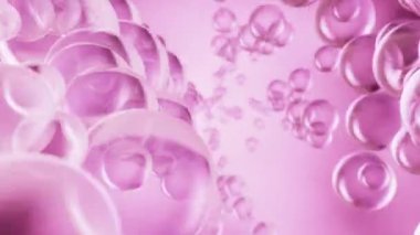 Deriyi onarmak için büyük miktarda pembe serum kabarcıkları bir araya gelir. Bir araya gelen serum ışıl ışıl parlıyor