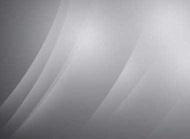 Basit bulanık eğri dalga arkaplanı, beyaz gri renk