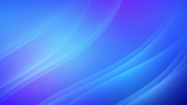 Basit bulanık eğri dalga arkaplanı, mavi ve morumsu