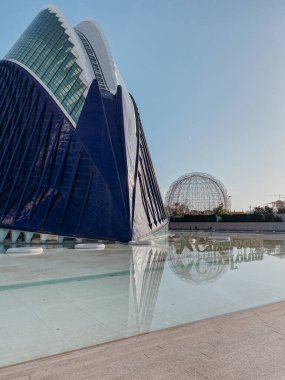 16.10.2022. Valencia, İspanya. Valencia Okyanus Bilimsel Binası.