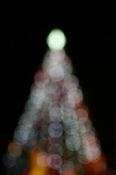Χριστούγεννα Αφηρημένη Φόντο Defocused Φώτα — Φωτογραφία Αρχείου