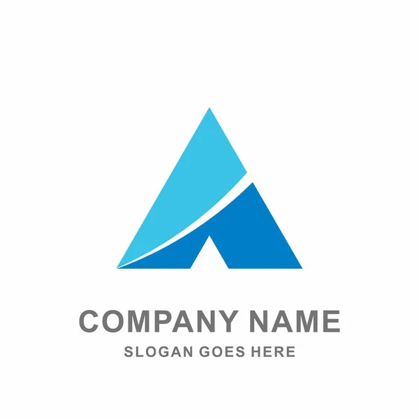 Monogram Letter Vector Logo Template — Stock Vector