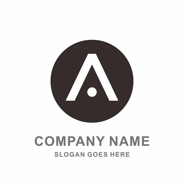 Monogram Letter Vector Logo Template — Stock Vector