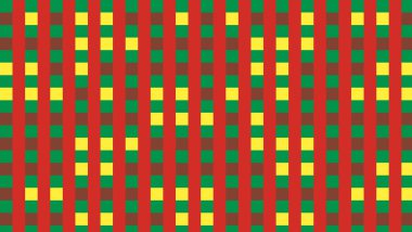 Farklı renk ve biçimlere sahip soyut çizimler 