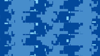 Farklı renk ve biçimlere sahip soyut çizimler 