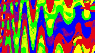 Farklı renk ve şekillerde soyut arkaplan çizimleri 