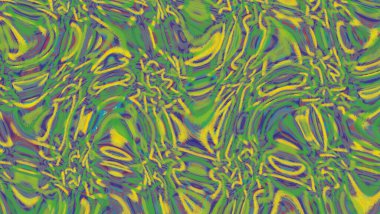 Farklı renk ve biçimlere sahip soyut çizimler 