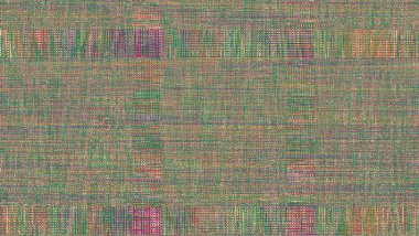 Farklı renk ve biçimlere sahip soyut çizimler 