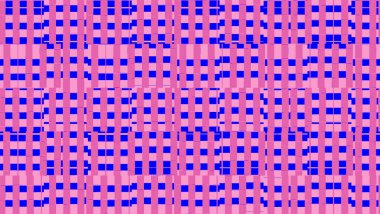 Farklı renk ve biçimlere sahip soyut çizimler 