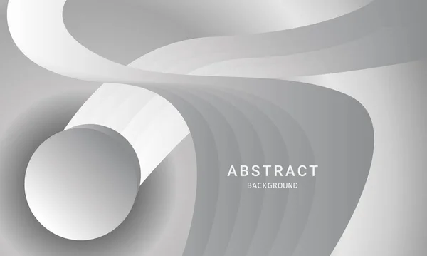 ソーシャルメディアデザインのためのグレーの背景波紋パターンベクトルイラスト — ストックベクタ