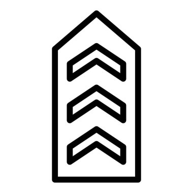 Rozet çizim vektörü ve Simge Ordusu silah ikonu mükemmel. Mobil konsept ve web uygulamaları tasarımı için modern koleksiyondan simge işareti.