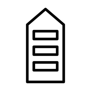 Rozet çizim vektörü ve Simge Ordusu silah ikonu mükemmel. Mobil konsept ve web uygulamaları tasarımı için modern koleksiyondan simge işareti.