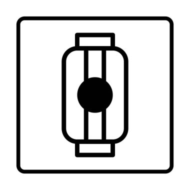 Fener dualton simgesi. Sosyal medya simgeleri. Grafik, web tasarımı, uygulamalar ve web siteleri için izole edilmiş vektör illüstrasyonu