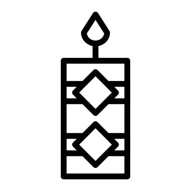 Mum illüstrasyon vektörü ve yeni yıl logosu mükemmel. Mobil konsept ve web için modern koleksiyon simgesi. Güzel tasarım..