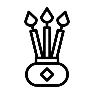 Mum illüstrasyon vektörü ve yeni yıl logosu mükemmel. Mobil konsept ve web için modern koleksiyon simgesi. Güzel tasarım..