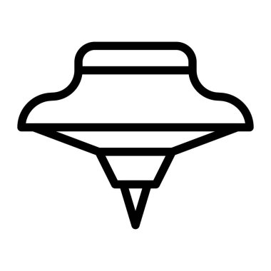 Dönen illüstrasyon vektörü ve logo yeni yıl simgesi mükemmel. Mobil konsept ve web için modern koleksiyon simgesi. Güzel tasarım..