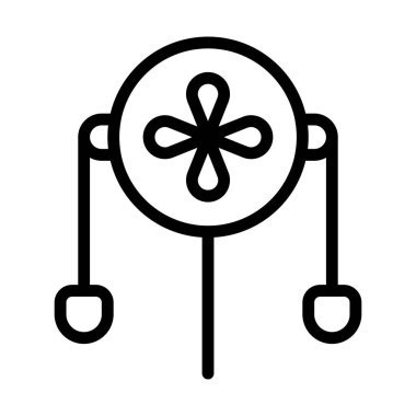 Dekorasyon taslağı çizim vektörü ve logo yeni yıl simgesi mükemmel. Mobil konsept ve web için modern koleksiyon simgesi.