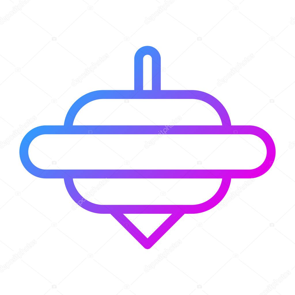 Gasing gradient illustration vector and logo new year icon perfect. Icon sign from modern collection for mobile concept and web. Nice design perfect.