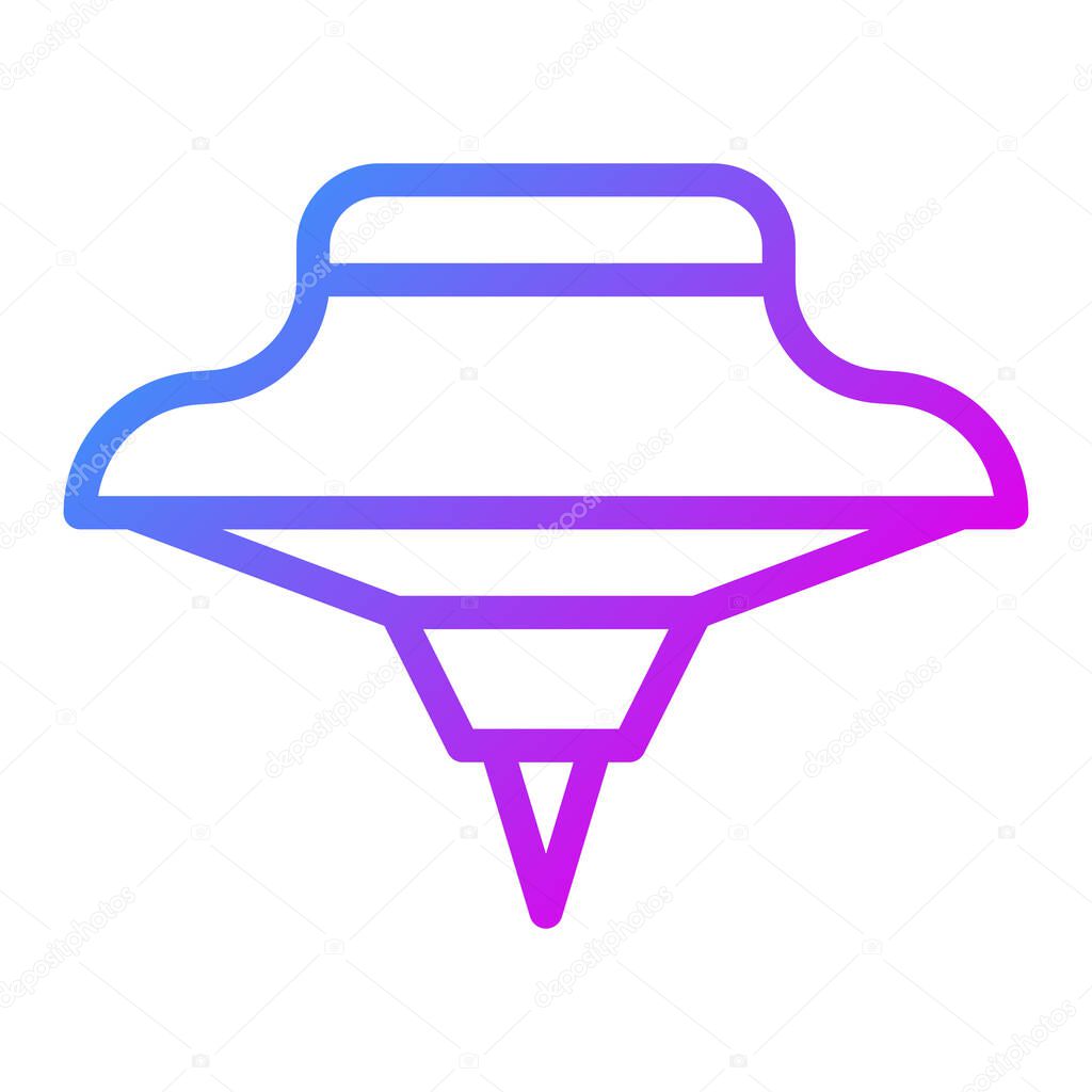 Gasing gradient illustration vector and logo new year icon perfect. Icon sign from modern collection for mobile concept and web. Nice design perfect.