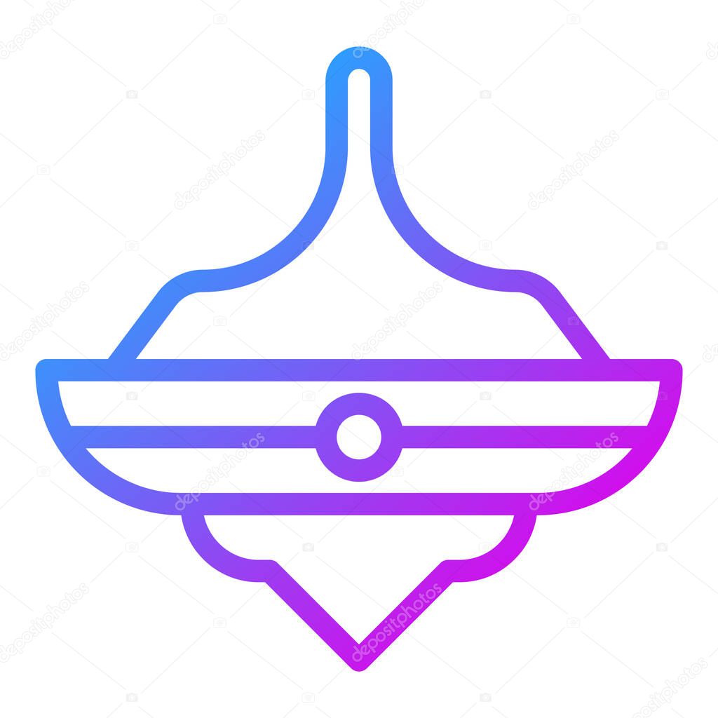 Gasing gradient illustration vector and logo new year icon perfect. Icon sign from modern collection for mobile concept and web. Nice design perfect.