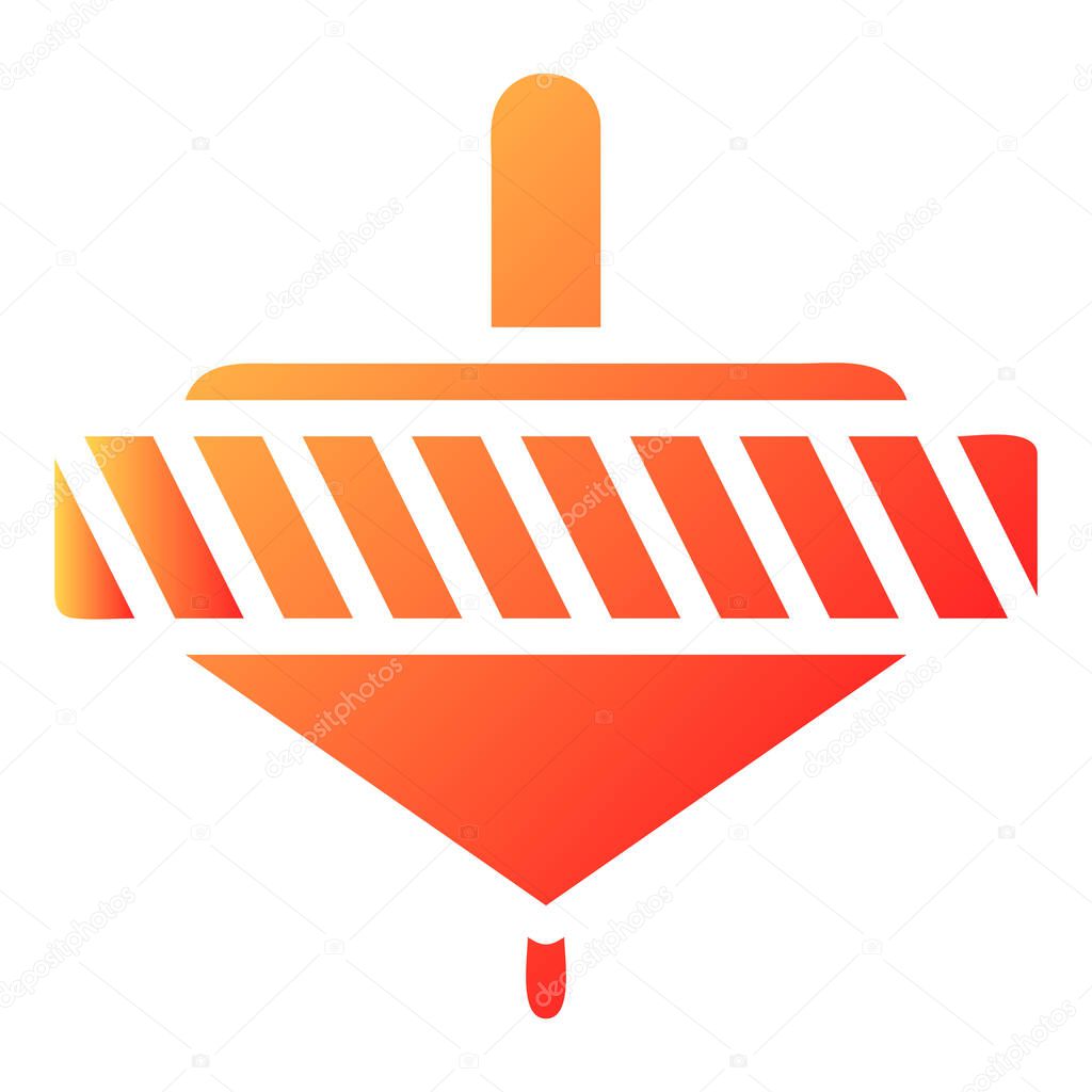 Spinning gradient solid illustration vector and logo new year icon perfect. Icon sign from modern collection for web. Nice design perfect.