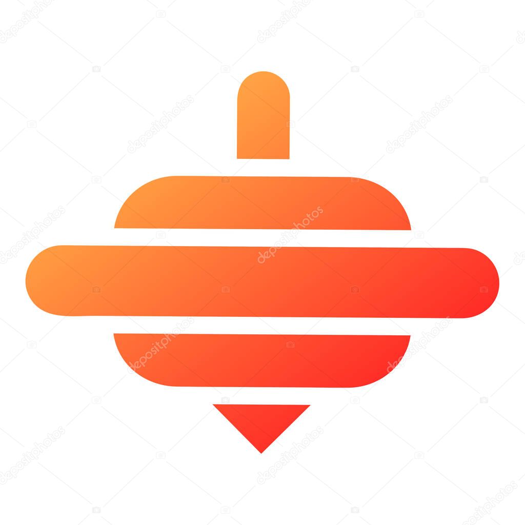 Spinning gradient solid illustration vector and logo new year icon perfect. Icon sign from modern collection for web. Nice design perfect.