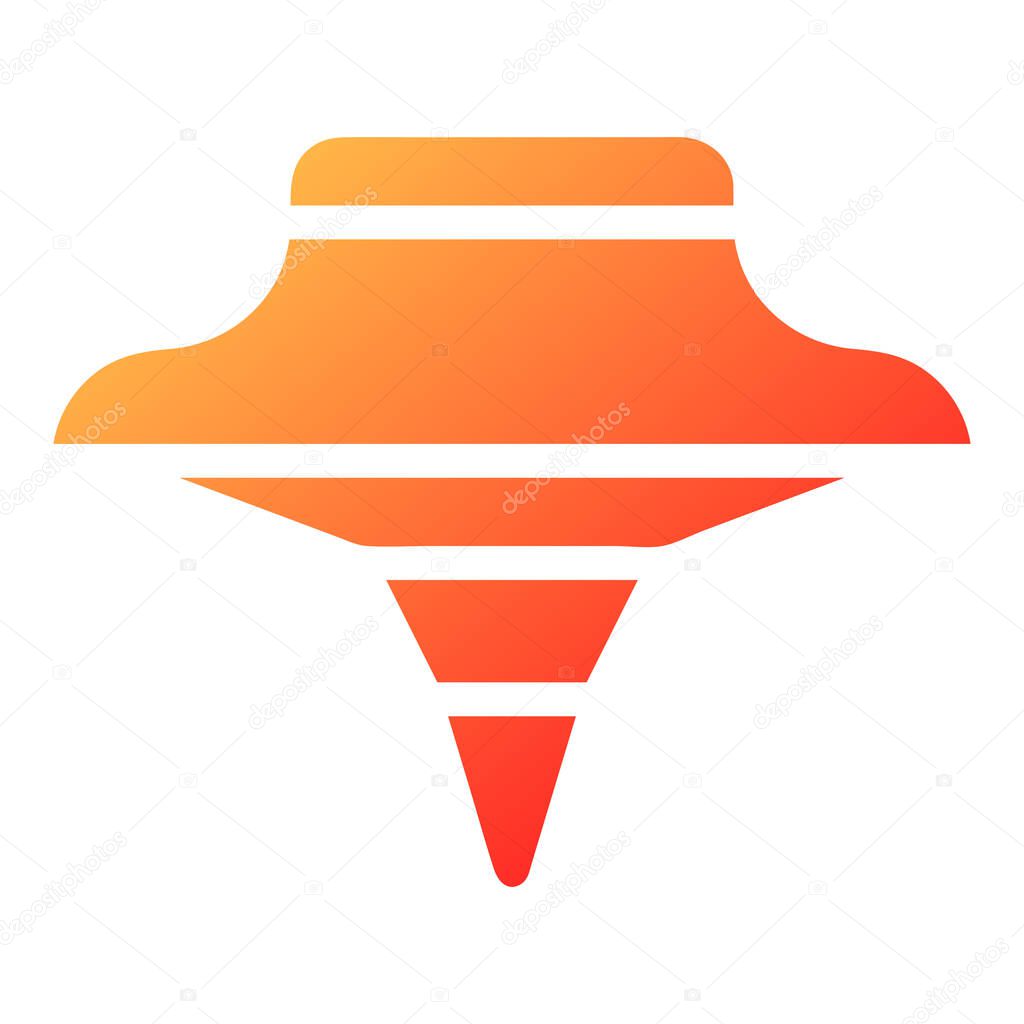 Spinning gradient solid illustration vector and logo new year icon perfect. Icon sign from modern collection for web. Nice design perfect.