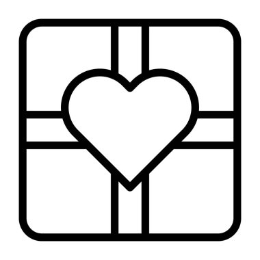 gift outline valentine illustration vector and logo new year icon perfect. Icon sign from modern collection for web. Nice design perfect.