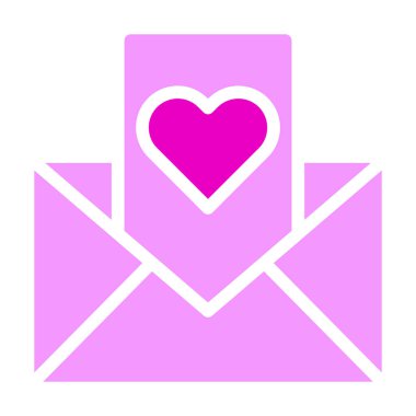 massage solid pink valentine illustration vector and logo new year icon perfect. Icon sign from modern collection for web. Nice design perfect.