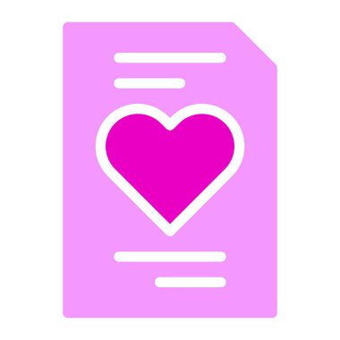 paper solid pink valentine illustration vector and logo new year icon perfect. Icon sign from modern collection for web. Nice design perfect.