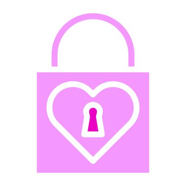 lock solid pink valentine illustration vector and logo new year icon perfect. Icon sign from modern collection for web. Nice design perfect.