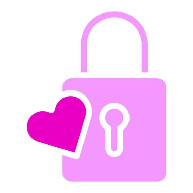lock solid pink valentine illustration vector and logo new year icon perfect. Icon sign from modern collection for web. Nice design perfect.