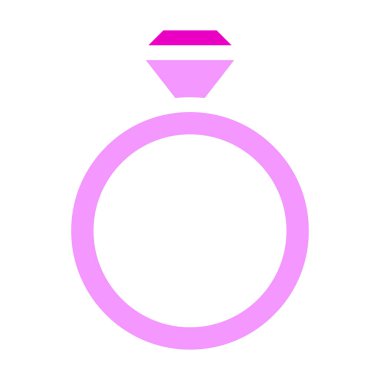 ring solid pink valentine illustration vector and logo new year icon perfect. Icon sign from modern collection for web. Nice design perfect.