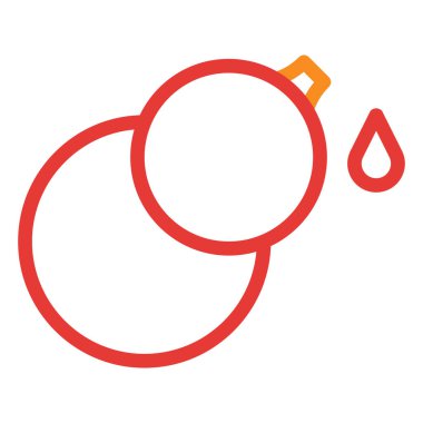 Calabash multicolor red illustration vector and logo new year icon perfect. Icon sign from modern collection for web. Nice design perfect.