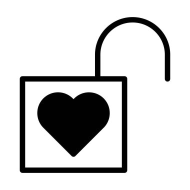 clock dualtone black valentine illustration vector and logo new year icon perfect. Icon sign from modern collection for web. Nice design perfect.