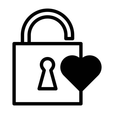 clock dualtone black valentine illustration vector and logo new year icon perfect. Icon sign from modern collection for web. Nice design perfect.