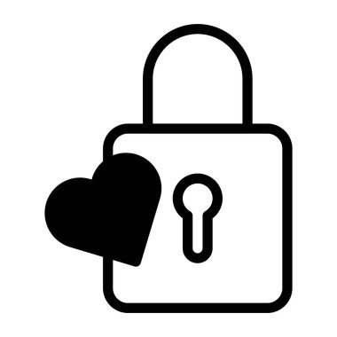 clock dualtone black valentine illustration vector and logo new year icon perfect. Icon sign from modern collection for web. Nice design perfect.