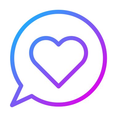 massage gradient purple valentine illustration vector and logo new year icon perfect. Icon sign from modern collection for web. Nice design perfect.