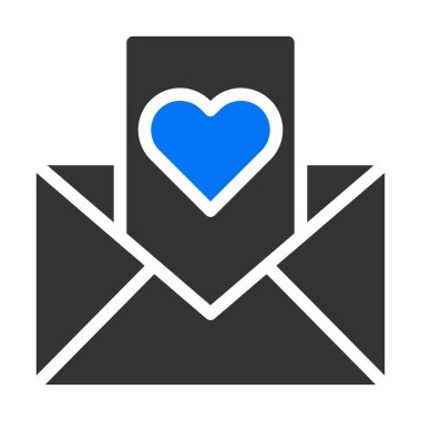 massage solid blue grey valentine illustration vector and logo new year icon perfect. Icon sign from modern collection for web. Nice design perfect.