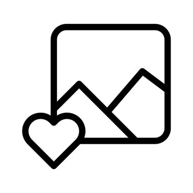 picture valentine icon outline style illustration vector and logo. Icon sign from modern collection for web. Nice design perfect.