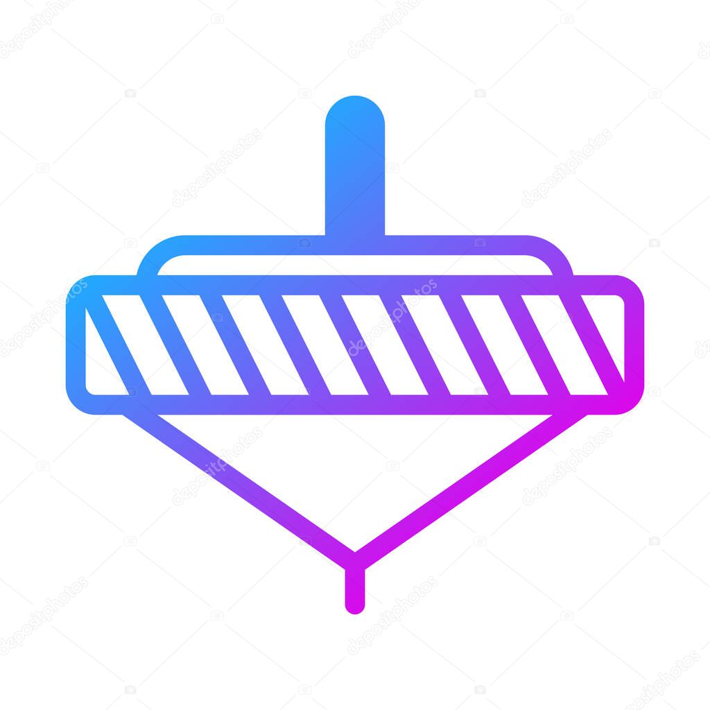 Spinning duocolor purple style illustration icon chinese new year perfect. Icon sign from modern collection for web. Nice design perfect.